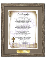 Letting Go - Encouragement Gift - PurpleWishingGate.com