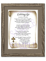 Letting Go - Encouragement Gift - PurpleWishingGate.com