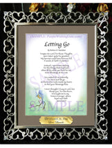 Letting Go - Encouragement Gift - PurpleWishingGate.com
