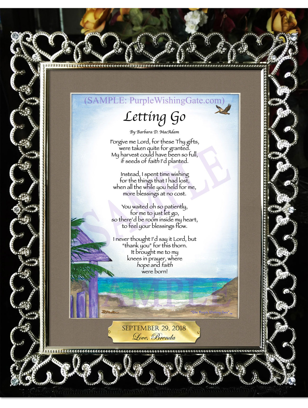 Letting Go - Encouragement Gift - PurpleWishingGate.com