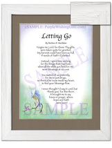 Letting Go - Encouragement Gift - PurpleWishingGate.com