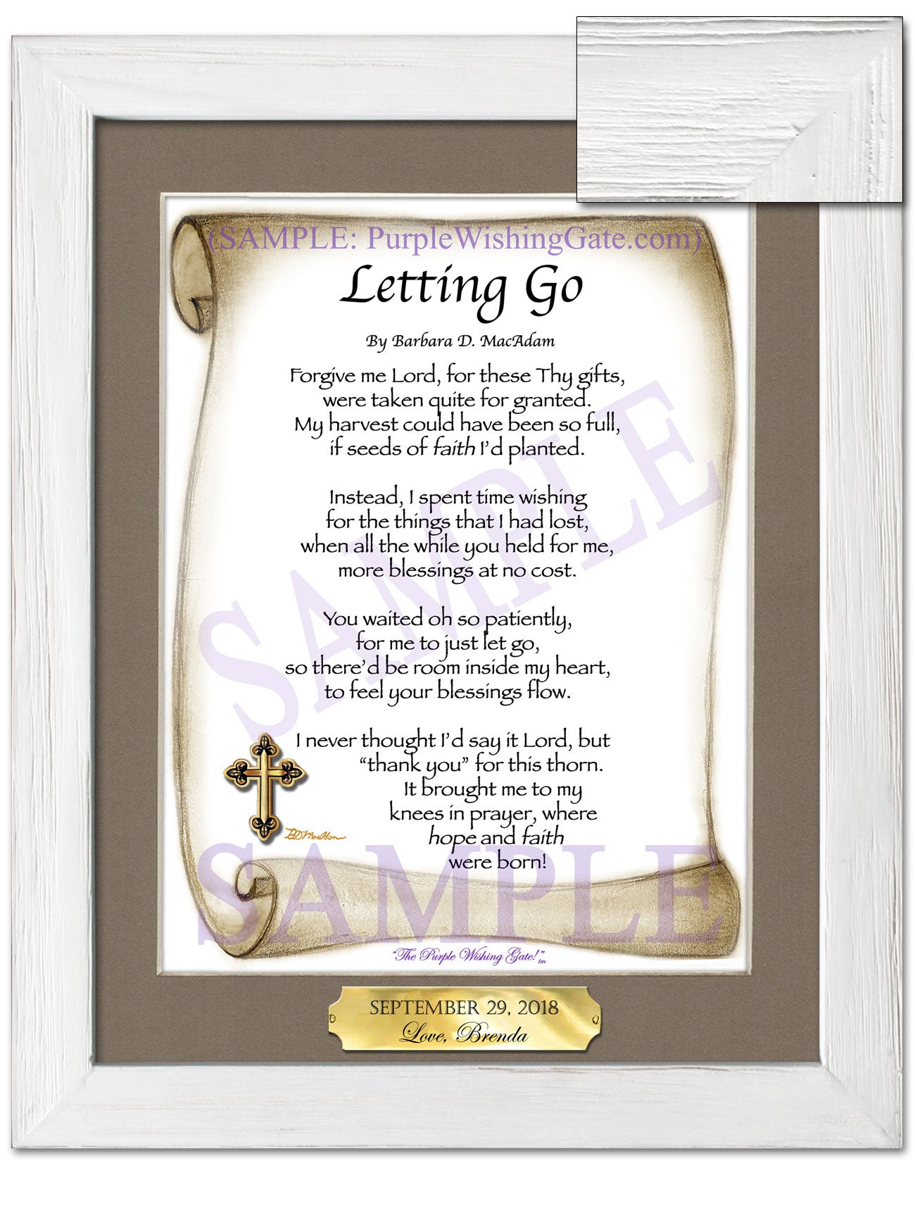 Letting Go - Encouragement Gift - PurpleWishingGate.com