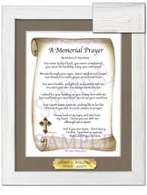 A Memorial Prayer - Memorial Gift - PurpleWishingGate.com