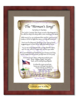 The Airman's Song! - Military Gift - PurpleWishingGate.com