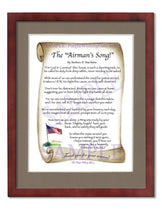 The Airman's Song! - Military Gift - PurpleWishingGate.com