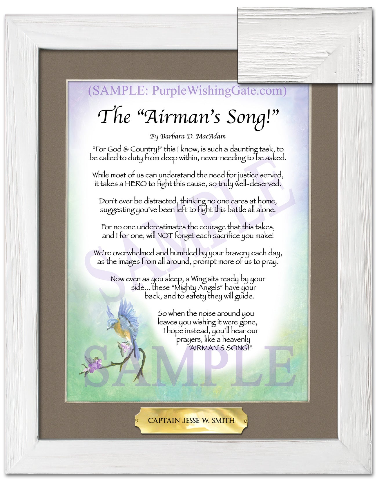 The Airman's Song! - Military Gift - PurpleWishingGate.com