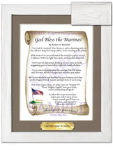 God Bless the Marines! - Military Gift - PurpleWishingGate.com