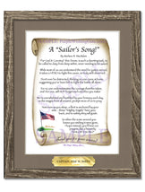 A Sailor's Song! - Military Gift - PurpleWishingGate.com