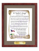 A Sailor's Song! - Military Gift - PurpleWishingGate.com