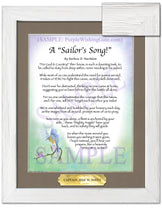 A Sailor's Song! - Military Gift - PurpleWishingGate.com