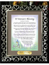 A Veteran's Blessing - Military Gift - PurpleWishingGate.com