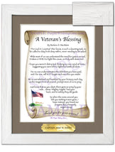 A Veteran's Blessing - Military Gift - PurpleWishingGate.com