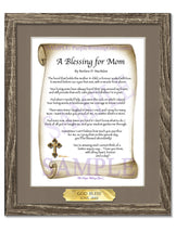 A Blessing for Mom - Gifts for Mom-Mother - PurpleWishingGate.com