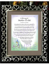 A Blessing for Mother-To-Be! - Gifts for Mom-Mother - PurpleWishingGate.com