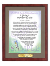 A Blessing for Mother-To-Be! - Gifts for Mom-Mother - PurpleWishingGate.com