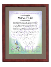 A Blessing for Mother-To-Be! - Gifts for Mom-Mother - PurpleWishingGate.com