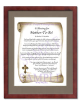 A Blessing for Mother-To-Be! - Gifts for Mom-Mother - PurpleWishingGate.com