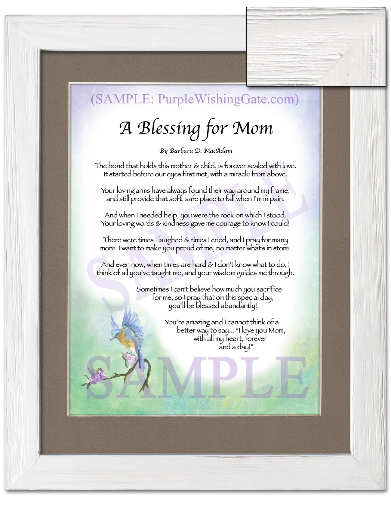A Blessing for Mom - Gifts for Mom-Mother - PurpleWishingGate.com