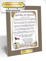 God Bless the Marines! - Military Gift - PurpleWishingGate.com