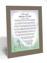 A Blessing for Mother-To-Be! - Gifts for Mom-Mother - PurpleWishingGate.com