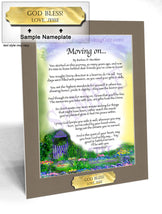Moving On... - Retirement Gift - PurpleWishingGate.com