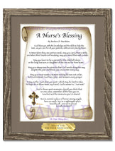 A Nurse's Blessing - Nurse's Gift - PurpleWishingGate.com