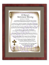 A Nurse's Retirement Blessing - Retirement Gift - PurpleWishingGate.com