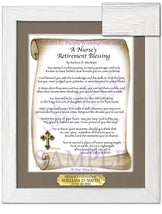 A Nurse's Retirement Blessing - Retirement Gift - PurpleWishingGate.com