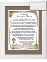 A Nurse's Retirement Blessing - Retirement Gift - PurpleWishingGate.com