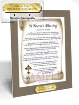 A Nurse's Blessing - Nurse's Gift - PurpleWishingGate.com