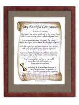 My Faithful Companion - Pet Blessing - PurpleWishingGate.com