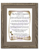 In memory of... My Faithful Companion - Pet Blessing - PurpleWishingGate.com