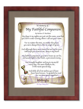 In memory of... My Faithful Companion - Pet Blessing - PurpleWishingGate.com