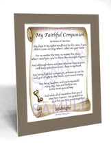 My Faithful Companion - Pet Blessing - PurpleWishingGate.com