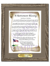 A Retirement Blessing - Retirement Gift - PurpleWishingGate.com