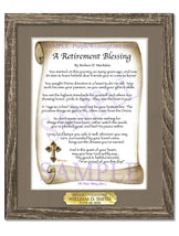 A Retirement Blessing - Retirement Gift - PurpleWishingGate.com