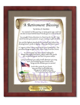 A Retirement Blessing - Retirement Gift - PurpleWishingGate.com