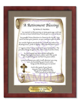 A Retirement Blessing - Retirement Gift - PurpleWishingGate.com