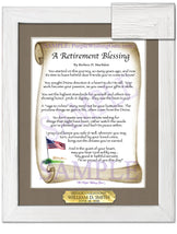 A Retirement Blessing - Retirement Gift - PurpleWishingGate.com