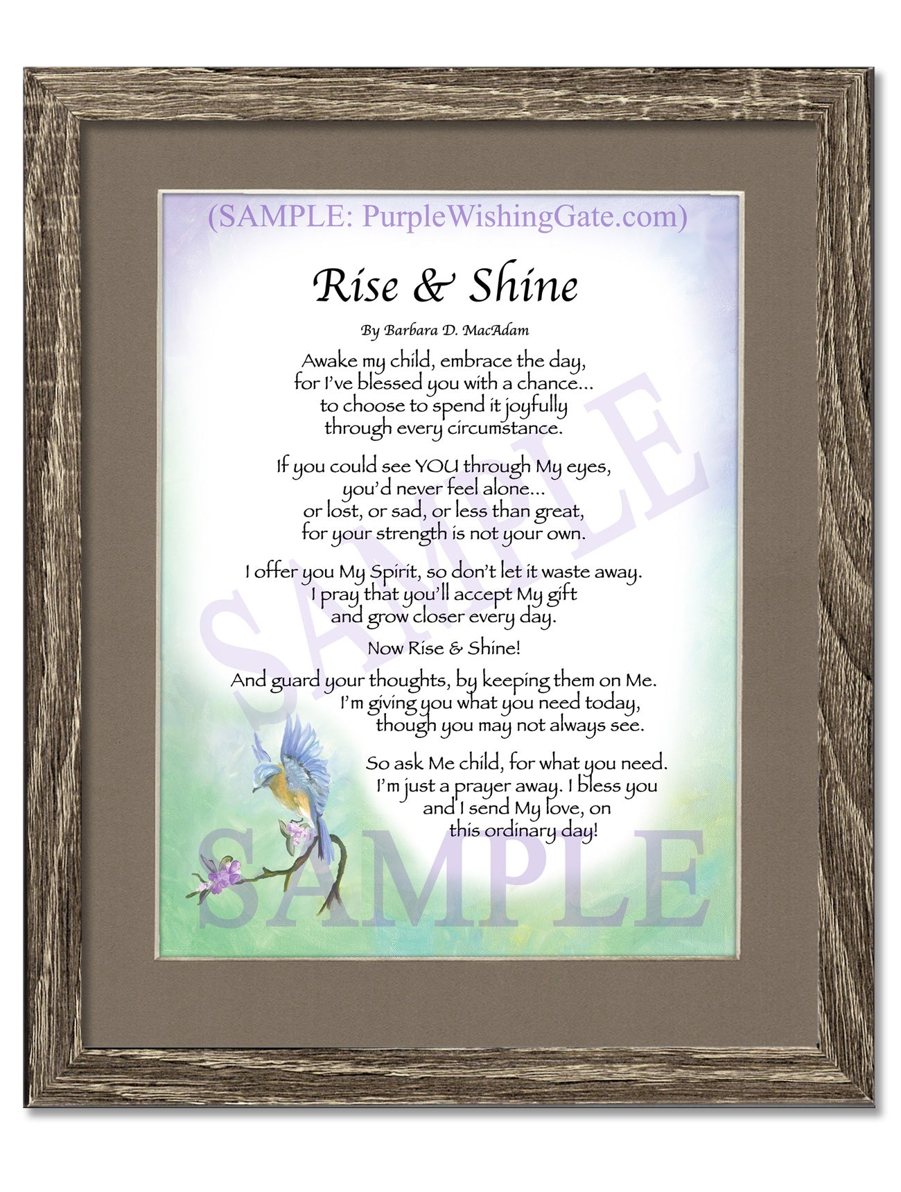 Rise and Shine - Encouragement Gift - PurpleWishingGate.com