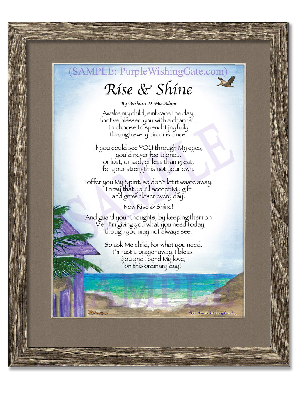 Rise and Shine: Paradise Cove / 8x10 / 8x10 Birchwood
