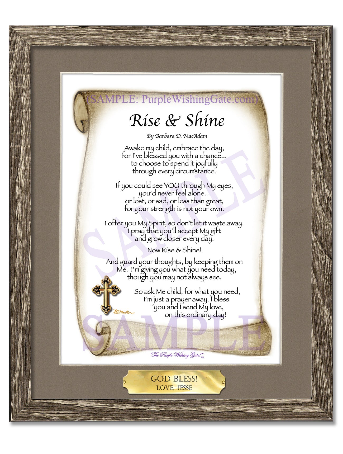 Rise and Shine - Encouragement Gift - PurpleWishingGate.com
