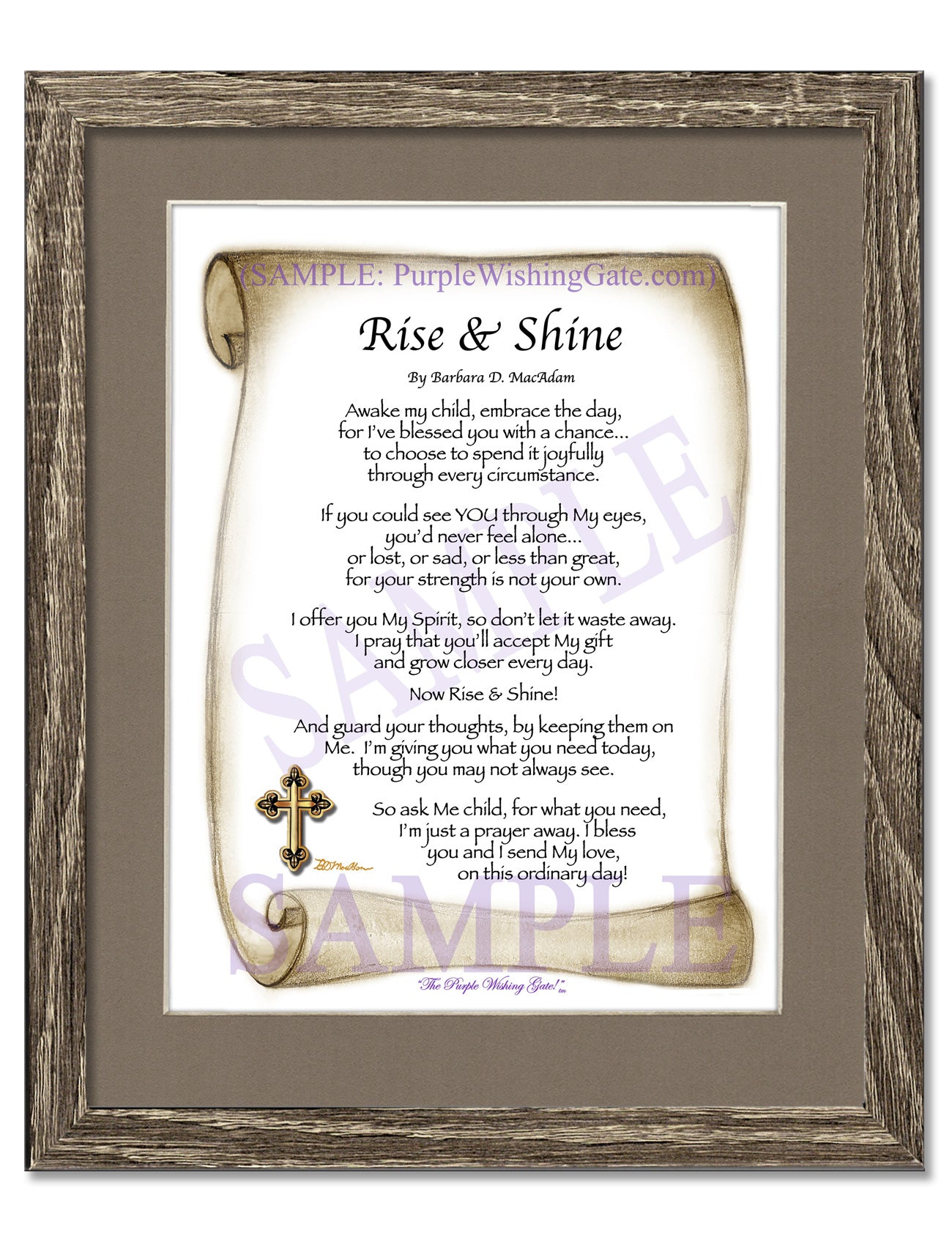 Rise and Shine - Encouragement Gift - PurpleWishingGate.com