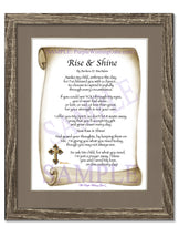 Rise and Shine - Encouragement Gift - PurpleWishingGate.com