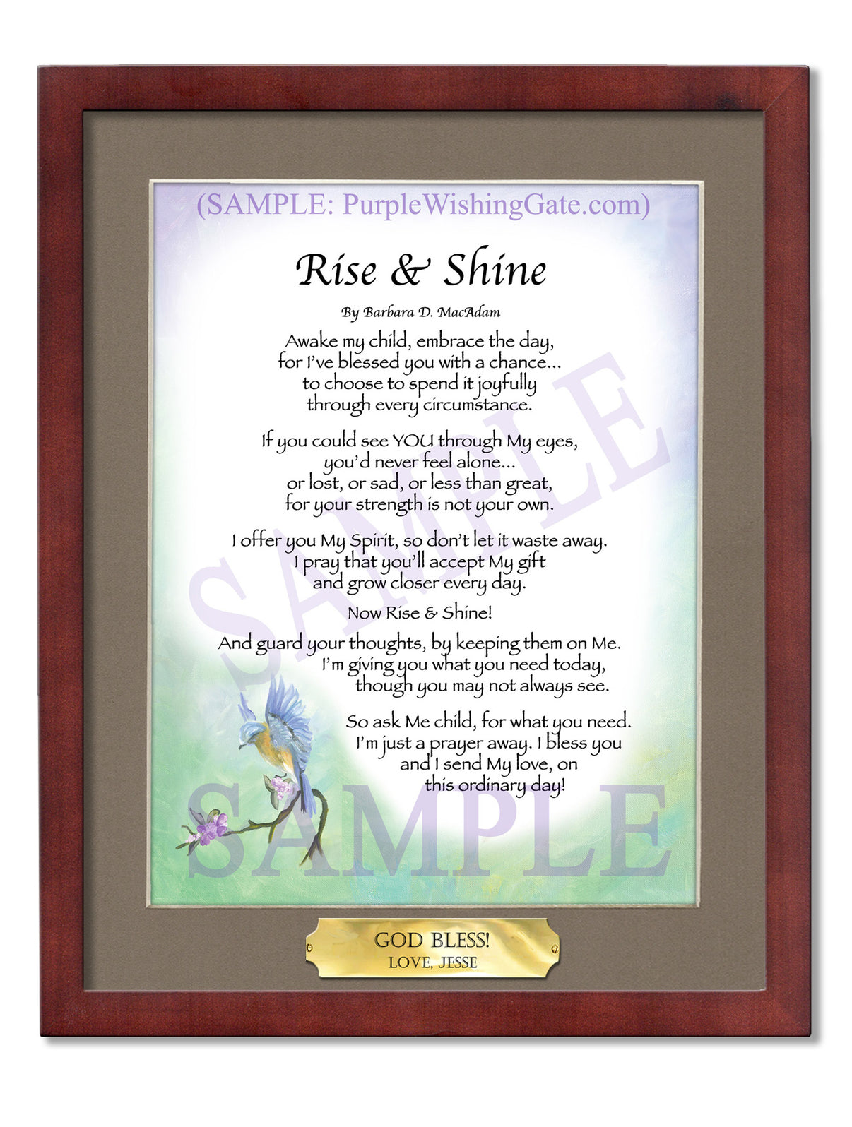 Rise and Shine - Encouragement Gift - PurpleWishingGate.com