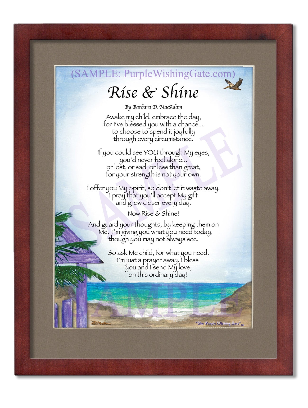 Rise and Shine - Encouragement Gift - PurpleWishingGate.com