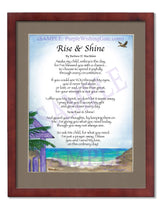 Rise and Shine - Encouragement Gift - PurpleWishingGate.com