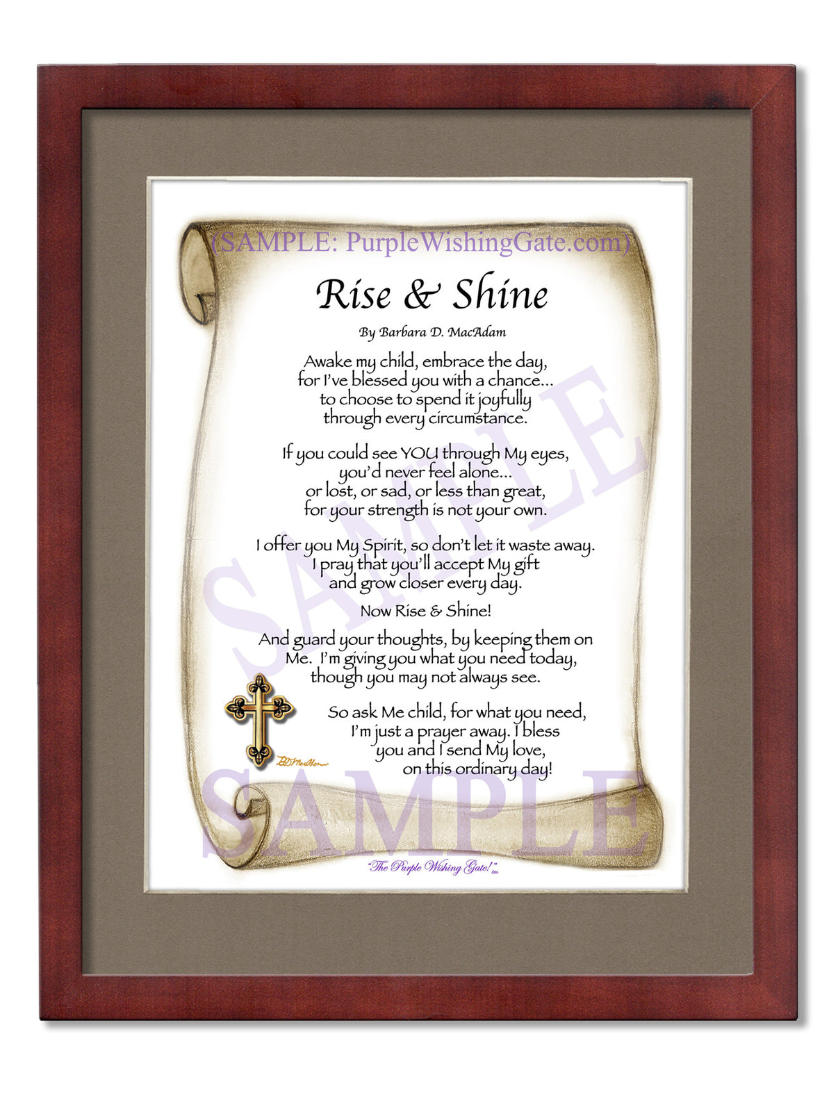 Rise and Shine - Encouragement Gift - PurpleWishingGate.com