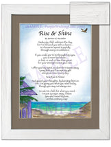 Rise and Shine - Encouragement Gift - PurpleWishingGate.com