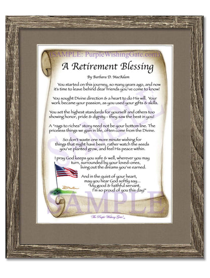 A Retirement Blessing